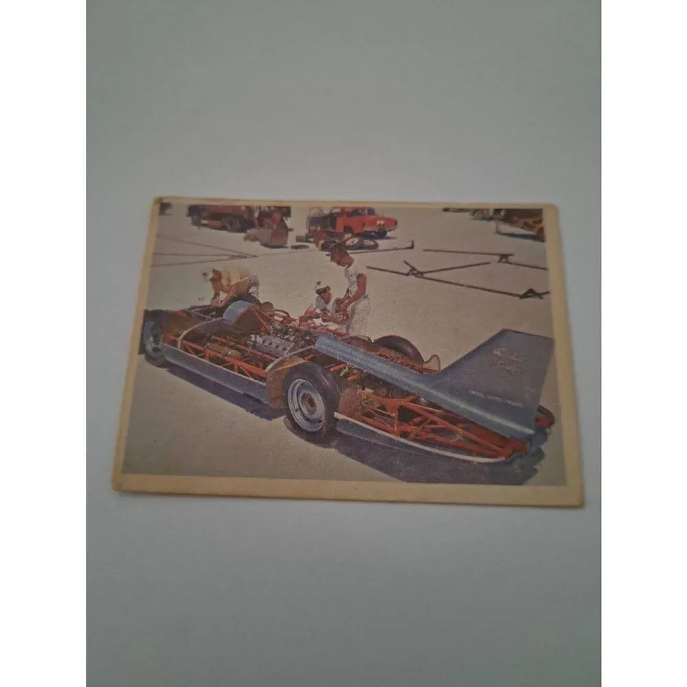 Vintage 1965 Hot Rod Magazine Spec Sheet Trading Card #52 Bob Herda